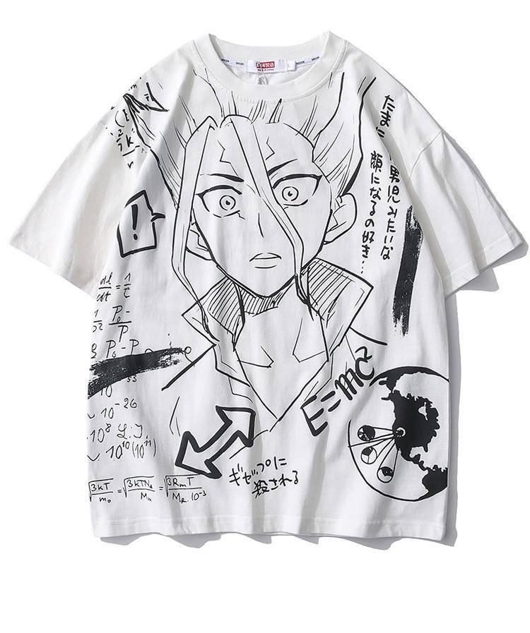 Dr Stone Senku Japan World T-Shirt