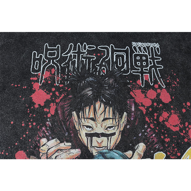 T-Shirt Jujutsu Kaisen Vintage Blood Manipulation