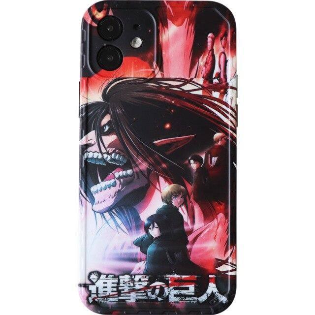 Coque iPhone L'attaque des Titans Eren Jaeger - Japan World