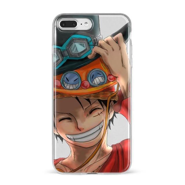 Coque iPhone One Piece Luffy Brotherhood - Japan World