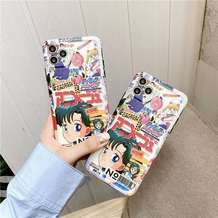 Coque iPhone Sailor Moon Retro - Japan World