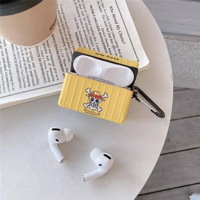 Coques AirPods One Piece Jolly Roger - Japan World