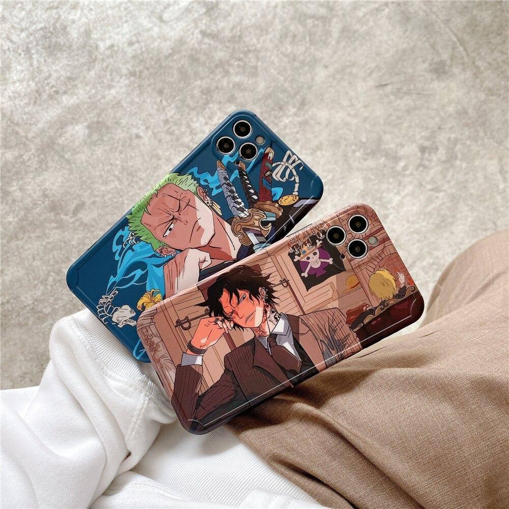 Coques Iphone One Piece Zoro et Ace - Japan World