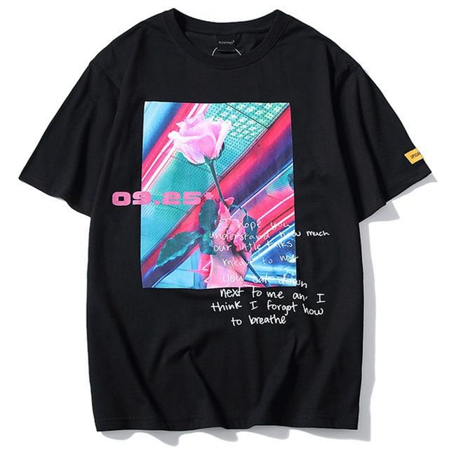 T-Shirt Japan World "Roses" - JapanWorld