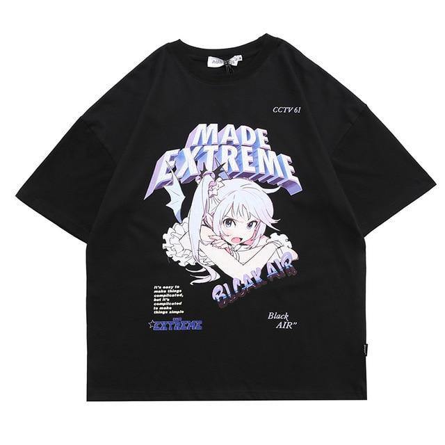 T-Shirt Japan World "Black Air" - JapanWorld