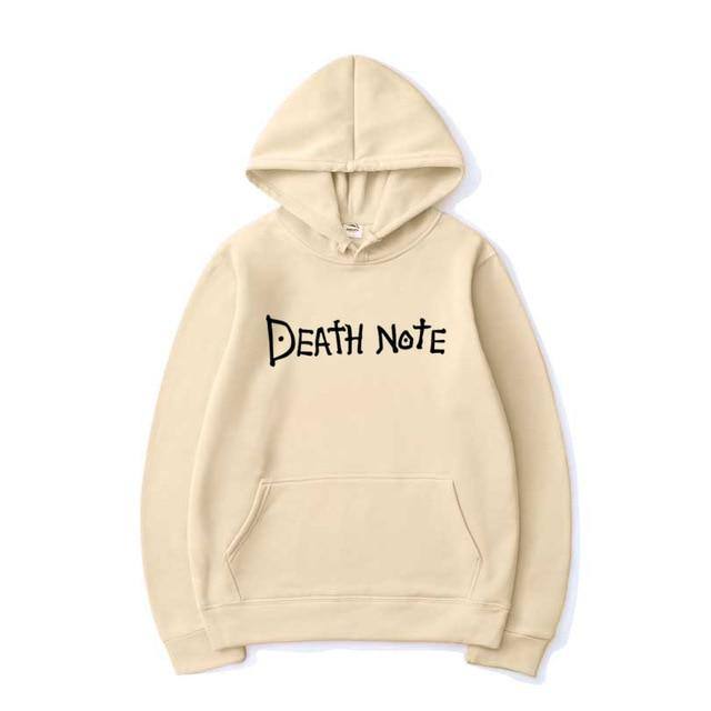 Hoodie Death Note Logo - JapanWorld