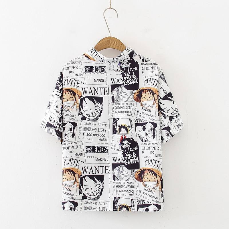 One Piece Wanted Shirt