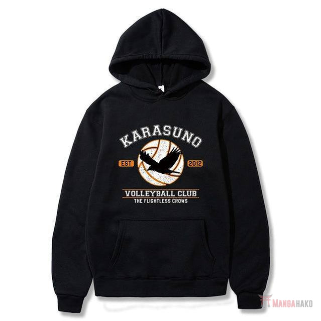 Hoodie Imprimé Haiykuu Karasuno Volleyball Club - JapanWorld