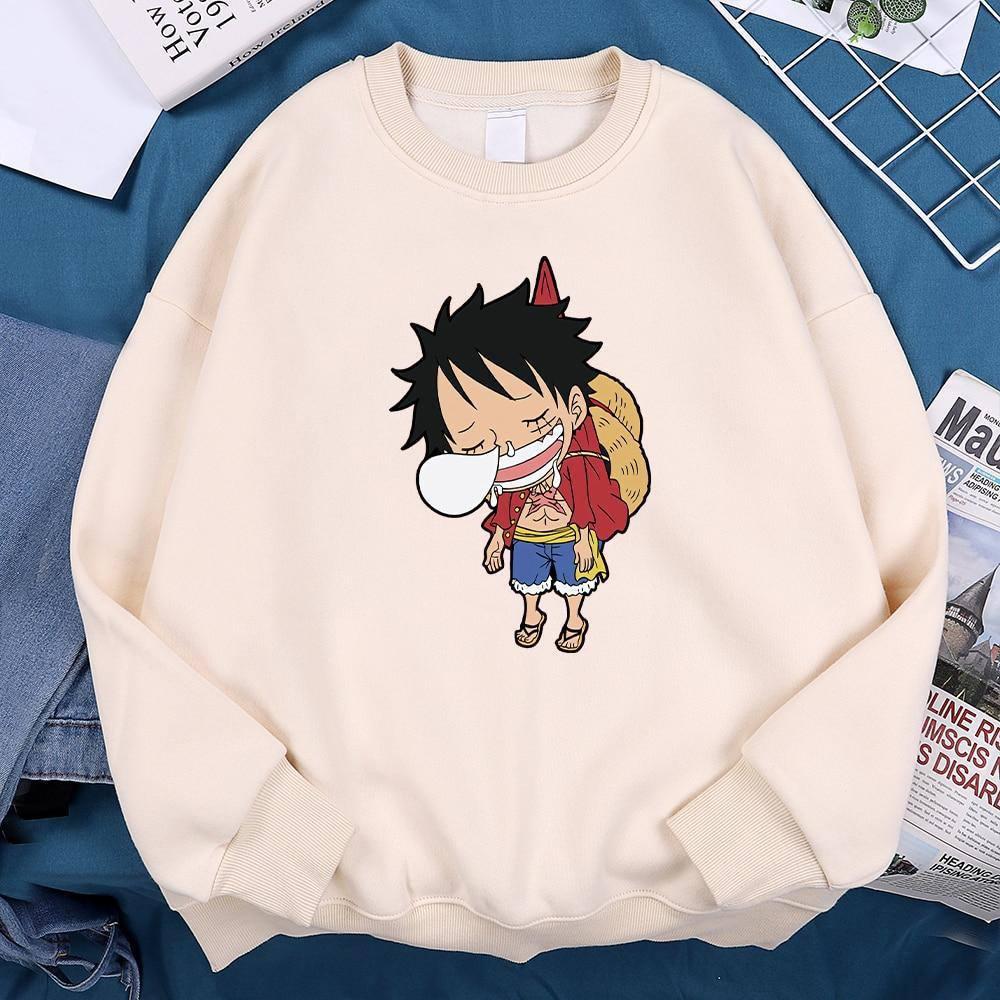 One Piece Luffy Printed Sweatshirt