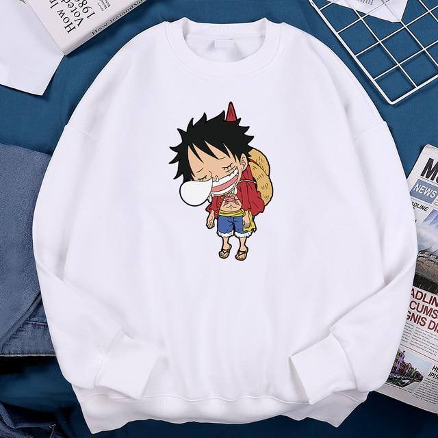 Sweatshirt Imprimé One Piece Luffy - JapanWorld
