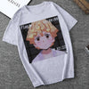 Load image into Gallery viewer, Demon Slayer Zenitsu Retro Printed T-Shirt