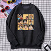 Sweatshirt One Piece Monkey D. Luffy Funny Faces - JapanWorld
