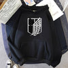 Load image into Gallery viewer, Hoodie L&#39;Attaque Des Titans Logo - JapanWorld