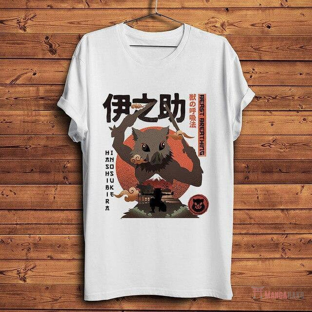 T-Shirt Demon Slayer Inosuke - JapanWorld