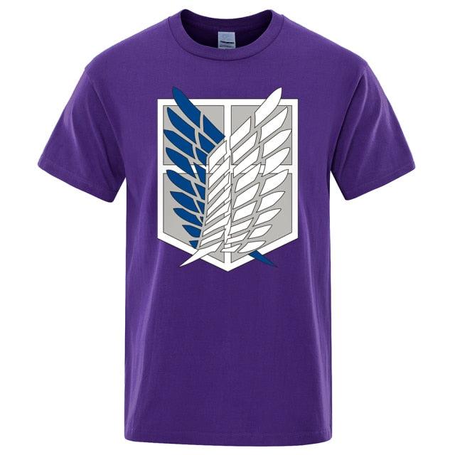 T-Shirt Imprimé L'attaque des Titans Logo - Japan World